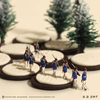 Illustration for article titled This Japanese Artist Creates a New Diorama Every Day